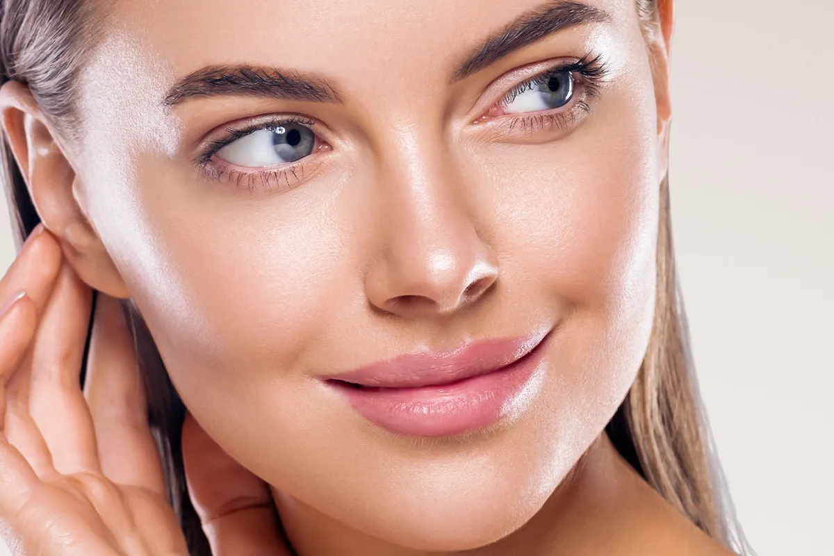 Facial balancing with Radiesse results at Touch and Glow Med Spa in Glendale, AZ