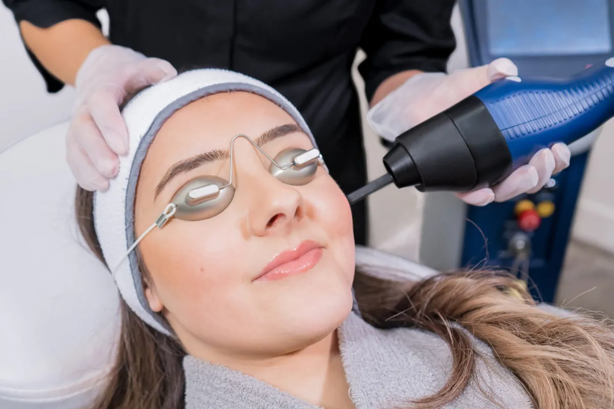 Laser resurfacing consultation for Arizona sun damage at Touch and Glow Med Spa in Glendale